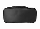 NERTHUS Lunch Bag Negra Rectangular Fiambrera bolsa termica porta alimentos individual, 1 bolsillo, Tela Resistente, Herméticos