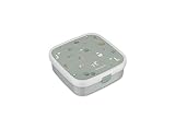 Mepal - Fiambrera Bento Grande Campus - Bento Box para Niños - Incluye 2 cajas Bento extraíbles y Tenedor - Las Cajas Bento son aptas para Microondas - 2x 200 + 1250 ml - Little Farm