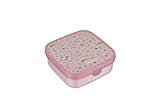 Mepal - Fiambrera Bento Grande Campus Little Dutch - Bento Box para Niños - Incluye 2 cajas Bento extraíbles y Tenedor - Las Cajas Bento son aptas para Microondas - 2x 200 + 1250 ml - Fairy Garden