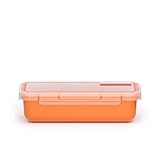 Valira Contenedor hermético, PBT, Naranja, 0.5 L