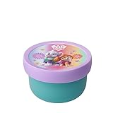 Mepal - Cajita para fruta Campus - Snack box para niños - Apto para lavavajillas y microondas - Sin BPA - 300 ml - Paw Patrol Girls