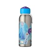 Mepal - Botella Isotérmica Campus Flip-up - Botellas Termica para Niños - Botella de Acero Inoxidable - 4 Horas Caliente y 12 Horas Fría - Sin BPA - 350 ml - Frozen 2
