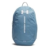 Under Armour UA Hustle Lite Mochila - Azul Humo/Blanco - OSFM, Blue Smoke/White, One Size