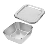 FELTECHELECTR Almacenamiento De Inoxidable De Caja Para Muestras Para Cocina y Organizador De Esenciales De Cocina