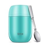 WayEee Termo para Comida 450ml Botella Aislada de Acero Inoxidable Aislada para Alimentos, Beber y Sopa de los niños y Las Comidas de Adultos