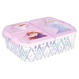 Fiambrera infantil múltiple con 3 compartimentos de Frozen