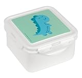 Safta PREESCOLAR DINO - Fiambrera, Portatodo, Porta Comida, Calidad y Máxima Resistencia, Recreo, 13x13x7.5