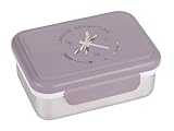 LÄSSIG Fiambrera para niños de acero inoxidable Fiambrera para el desayuno sostenible para el jardín de infancia/Lunchbox Adventure Dragonfly