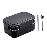 VALICLUD 1Juego Portátil Inoxidable Térmica de Almuerzo de Almacenamiento de Comidas Frías y Incluye