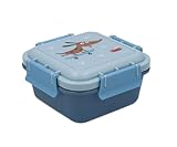 Tutete Caja Almuerzo Infantil Grande 780ml - Fiambrera Escolar, Apta para Microondas y Lavavajillas, Cierre Hermético, Ideal para Parque o Colegio, 100% Libre de BPA | Skater Dog