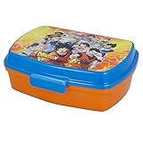 | Dragon Ball | Sandwichera para Niños Decorada - Fiambrera Infantil | Caja para El Almuerzo Y Porta Merienda para Colegio - Lonchera Bola De Dragón