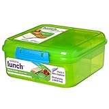 Sistema Bento Cube Box para el almuerzo con frutas/yogur olla, 1,25 L, 1 unidad [colores surtidos]