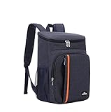 Mochila Nevera Isotermica, Bolsa de Refrigeración Térmica Porta Alimentos, Genial para el Playa, Almuerzo, Picnics, Senderismo (Armada)