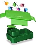 My Vesperbox – Lite – Bento Box Niños – Fiambrera – Extremadamente resistente – Fiambrera – Fiambrera ideal para guardería y escuela (verde)