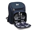 Atosa Mochila Nevera Kit Picnic excursión Azul Marino