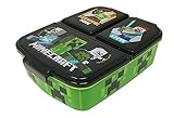 Fiambrera para niños, con compartimentos, para guardería, de plástico sin bisfenol A (Creeper)