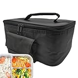 Calentador de alimentos para coche, calentador de lonchera para coche, 12 V, para calentar el almuerzo, calentador eléctrico de alimentos, calentador de almuerzo portátil para el trabajo, mantiene tu