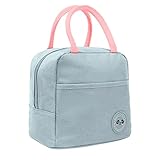 unycos - Bolsa Térmica Porta Alimentos【7L】 Nevera Portátil con Aislamiento, Lunch Box Impermeable, Hermética e Isotérmica, Porta Fiambrera para Almuerzo, Oficina, Viaje, Pícnic o Colegio (Gris)