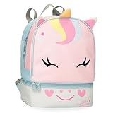 Roll Road Happy Pets Mochila Escolar Multicolor 23x28x13 cms Poliéster 8,37L