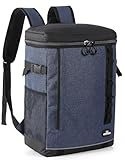 FUYOUQ 30L Mochila Nevera isotérmica, Bolsa de pícnic, térmica, Impermeable, de Gran Capacidad, para el Playa, Almuerzo, Picnics, Senderismo, Barbacoa (Azul)