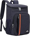 YDFYX Mochila Nevera Isotermica Grande, Bolsa Termica Impermeable a Prueba de Fugas para Picnic, Playa, Almuerzo, Barbacoa (A. Clásico - Azul)