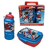 Set Spiderman Marvel Botella Sport + fiambrera en paquete – ST51373